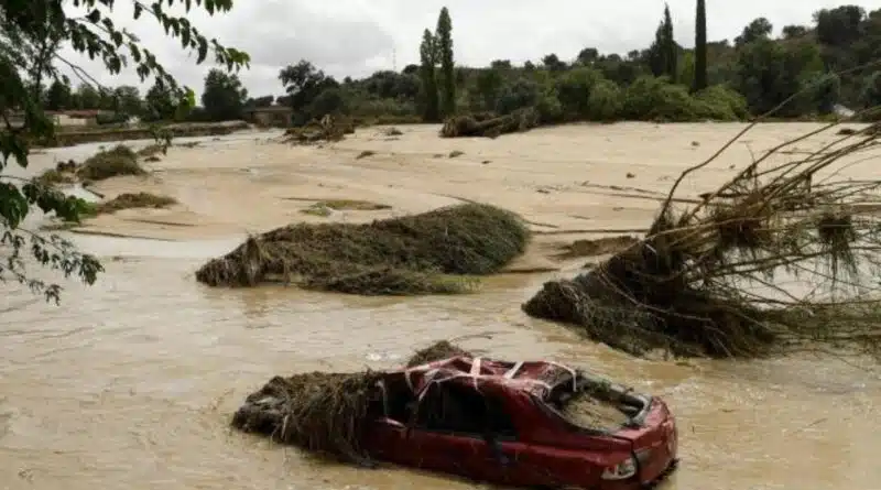Les pluies torrentielles en Espagne font des ravages: Deux morts et trois disparus